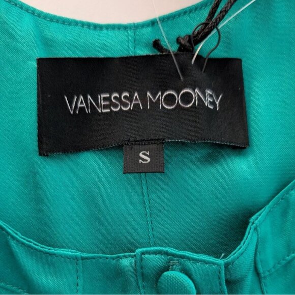 Vanessa Mooney Romper Dress Womens Small The Elisabeth Coquette Milkmaid - Picture 4 of 9